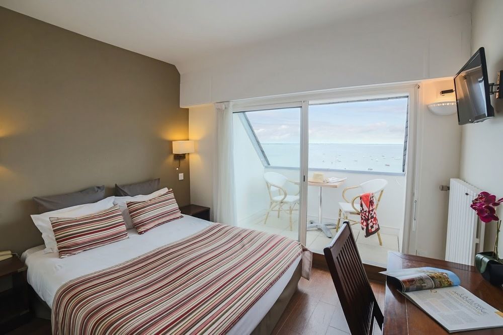Hotel De La Plage Saint-Pierre-Quiberon Exterior foto