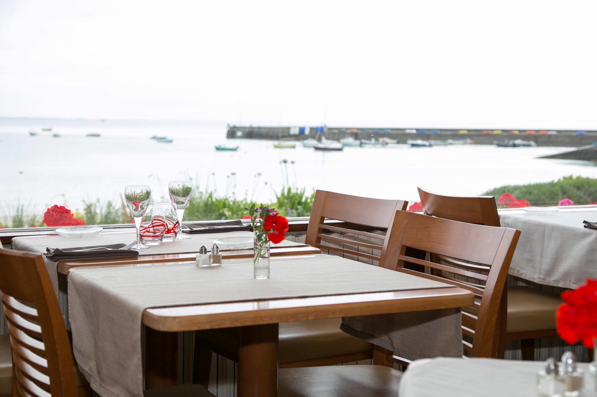 Hotel De La Plage Saint-Pierre-Quiberon Exterior foto