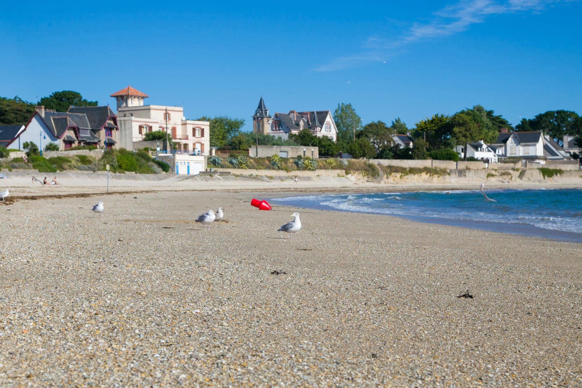 Hotel De La Plage Saint-Pierre-Quiberon Exterior foto